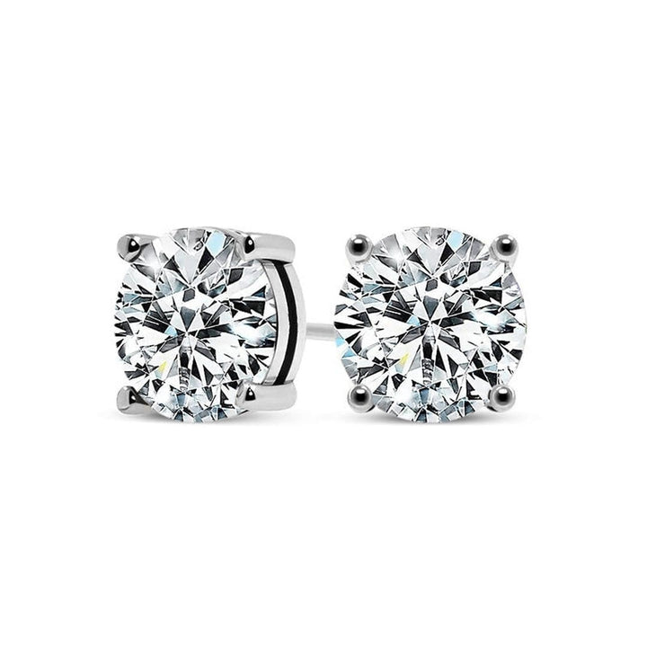 Chic White Gold Tera Earrings
