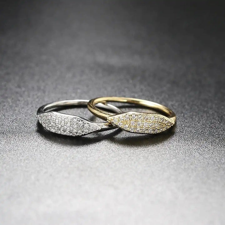 Pavé Marquise Stacking Ring