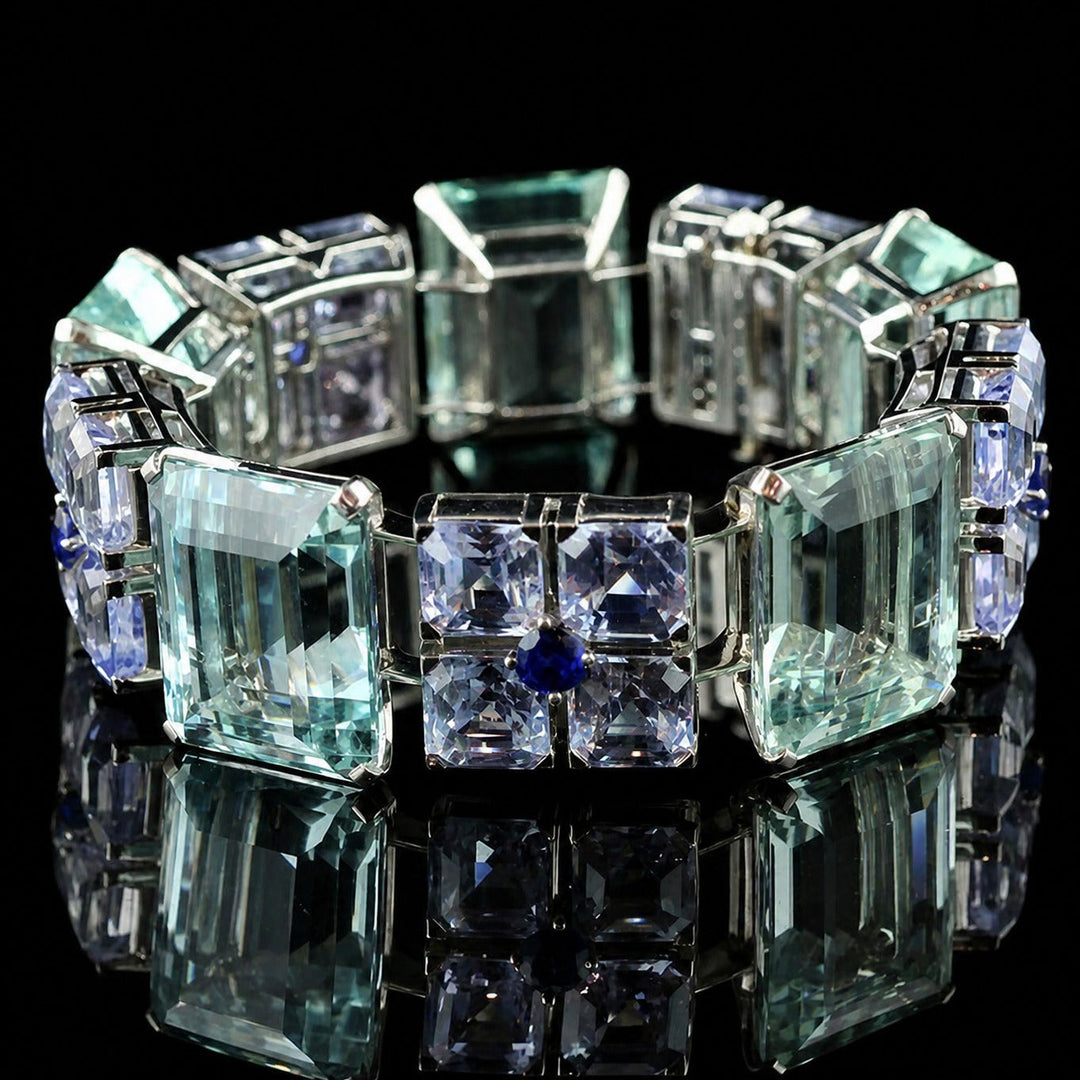 Ocean Glass Bracelet